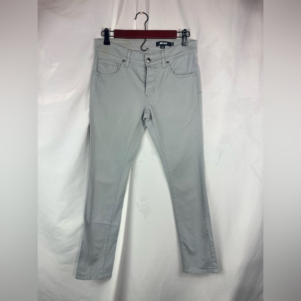 Just Cavalli light grey skinny jeans size 29